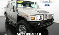 ***MOONROOF***, ***NAVIGATION***, ***LEATHER***, ***CLEAN CARFAX***, ***WE FINANCE***, ***TRADE HERE TODAY***, and ***RARE !! ***. 4 Wheel Drive! This 2007 H2 SUT is for Hummer enthusiasts looking everywhere for that perfect luxury SUV. An outstanding,