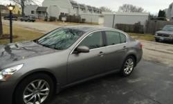 I AM SELLING A VERY CLEAN WELL MAINTAINED FULLY LOADED 1 OWNER 2007 INFINITI G35X, THIS CAR IS ALL WHEEL DRIVE AND HAS ALL THE OPTIONS INCLUDING NAVIGATION, BACK UP CAMERA, BLUETOOTH, HARD DRIVE AND MUCH MUCH MORE!! THE CAR WAS VERY WELL MAINTATINED BY