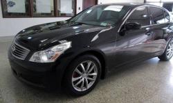 Black, 63K miles, Leather, Sunroof, BRAND new tires (performance) & brakes and 60K tune up done by Infiniti Dealer. Serviced by local Infiniti as well. Black tinted windows, sharp. Clean Carfax. 716-480-5680. Many more pics available.