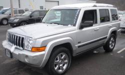 Nissan of Middletown is honored to present a wonderful example of pure vehicle design... this 2007 Jeep Commander 4WD 4dr Sport only has 80,304 miles on it and could potentially be the vehicle of your dreams! Drive off the lot with complete peace of mind,