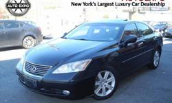 36 MONTHS/ 36000 MILE FREE MAINTENANCE WITH ALL CARS. HEATED LEATHER SEATS SUNROOF AND MUCH MORE. The car you have always wanted! Are you READY for a Lexus?! Take your hand off the mouse because this charming 2007 Lexus ES is the good-time car you have