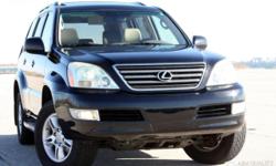 2007 LEXUS GX470 AWD | CLEAN CARFAX | NAVIGATION SYSTEM | BACKUP CAMERA | REAR DVD | BLUETOOTH | HEATED SEATS | LEATHER | SUNROOF | MARK LEVINSON AUDIO | RUNNING BOARDS | ALLOY WHEELS | IF YOU HAVE ANY QUESTIONS FEEL FREE TO CONTACT US AT 718-444-8183