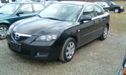 2007 Mazda Mazda 3i -- Black, Auto, 164k, 4dsd, CD, Dual Front Air Bags, Power Steering, Tilt Wheel, 1 Owner Car, Clean Carfax Report - $5,000. 5Yr/100K Mile Powertrain Warranty for $479. Vehicles come with a NYS inspection and we go to DMV for you. If