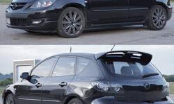 2007 Mazdaspeed 3 Grand Touring
Black Mica exterior & MS3 black leather interior.
Car is Stock!! ( Beside an aftermarket rear motor mount. Helps with Torque steer and improves shifts)
ADULT Driven !!!!
NEVER Beat on!!
77k miles
Car is clean...
Recently