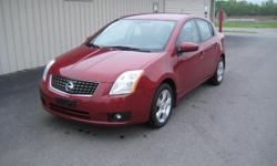 2007 Nissan Sentra S in excellent condition with 84,000 miles on the odometer. Features include 2.0 liter engine with automatic transmission, power windows and locks, am/fm CD stereo with aux-in jack, information display, ice-cold A/C & cruise control.