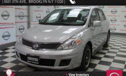 Here's a great deal on a 2007 Nissan Versa! Packed with features and truly a pleasure to drive! This 4 door, 5 passenger sedan has just over 90,000 miles. Nissan prioritized practicality, efficiency, and style by including: 1-touch window functionality,