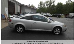 Just in time for graduation. 2007 Pontiac G-5 2Dr Coupe. Front wheel drive with the 2.2 Liter 4 Cylinder rated 32 mpg highway miles. Automatic transmission, air conditioning, power windows, locks, mirrors, keyless entry, anti-theft, headlights auto on /