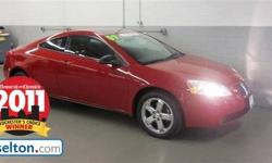 CLEAN VEHICLE HISTORY....NO ACCIDENTS!, GM CERTIFIED, and MOONROOF. Ultra clean! Beauty abounds! Creampuff! This charming 2007 Pontiac G6 is not going to disappoint. There you have it, short and sweet! New Car Test Drive called it "...a roomy car that