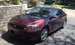You are looking at a very good condition 2007 Scion tC. This car has 93,500 miles and has been a reliable and wonderful car to drive. The car runs great and was just serviced for an oil change and tire rotation. This car has been serviced on or before