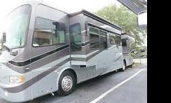 RV Type: Class A
Year: 2007
Make: Tiffin
Model: Allegro Bus 40 QDP
Length: 40
Mileage: 41300
Fresh Water Capacity: 90
Fuel Capacity: 150
Fuel Type: Diesel
Engine Model: 400 Cummins with side radiator
Number Slide Outs: 4 Slides
Sleeps How Many: 4
A/C