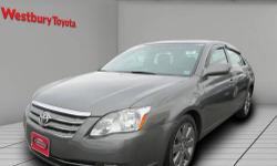 With a mix of style and luxury, youGÃÃll be excited to jump into this Certified 2007 Toyota Avalon every morning. This Avalon offers you 74,172 miles, and will be sure to give you many more. It comes with a free CarFax Vehicle History Report, so you feel