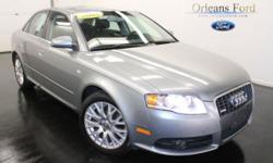 ***#1 QUATTRO***, ***CLEAN CAR FAX***, ***EXTRA CLEAN***, ***LEATHER***, ***MOONROOF***, and ***WELL MAINTAINED***. Turbo! All Wheel Drive! Are you interested in a truly wonderful car? Then take a look at this beautiful 2008 Audi A4. J.D. Power and