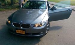 Up for sale is a sleek 2008 328xi Grey BMW 2 door Coupe with 112000 miles for $12000. I moved back to NYC and no longer have a need for a car. I've owned the car for a year and a half and am the 3rd owner. The car is in great condition and is a joy to