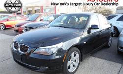 36 MONTHS/ 36000 MILE FREE MAINTENANCE WITH ALL CARS. NAVIGATION AWD and much more. Spectacular! How sweet is the thought of you and the family cruising around in this wonderful 2008 BMW 5 Series? It scored the top rating in the IIHS frontal offset test.