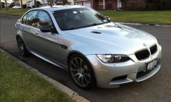 M3 sedan was ordered new back in 2008 directly from factory. It has never seen snow and is garaged kept. The records and history are complete. Two of the tires are brand new and the other 2 are 7 months old. There are some little things Ive put into it
