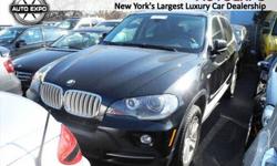36 MONTHS/ 36000 MILE FREE MAINTENANCE WITH ALL CARS. Equipped with navigation rear view camera panoramic roof and so much more. 4.8L V8 32V Valvetronic and Black. Lots of room! How would you like cruising home in this good-looking 2008 BMW X5 at a price