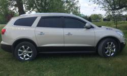 2008 Buick Enclave CXL FWD. 160k miles but when I bought SUV 2 years ago almost everything under the hood had been replaced so it runs like brand new. Great shape and visually appealing. Leather, CD, DVD system, 3rd row of seats. Power everything.