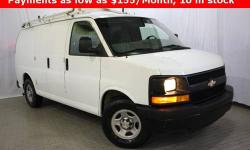 OVERSTOCK MEGA SALE!!! All vehicles must go, Prices have DROPPED! Price reduction ends January 21st CALL NOW! CERTIFIED CLEAN CARFAX VEHICLE REPORT!!! CHEVY EXPRESS VAN G1500 WORK VAN!!! Storage space - Large trunk space - Premium cloth seats - Alloy