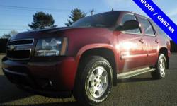 4D Sport Utility, Vortec 5.3L V8 SFI FlexFuel, 4-Speed Automatic with Overdrive, 4WD, 100% SAFETY INSPECTED, MOONROOF, ONSTAR, and SERVICE RECORDS AVAILABLE. Thank you for taking the time to look at this outstanding-looking 2008 Chevrolet Tahoe. New Car