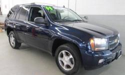 TrailBlazer 1LT, Vortec 4.2L I6 SPI, 4-Speed Automatic, 4WD, Imperial Blue Metallic, a very clean unit, BUY WITH CONFIDENCE, LOCALLY OWNED AND MAINTAINED, ***NOT AN AUCTION CAR**, CLEAN VEHICLE HISTORY....NO ACCIDENTS!, FRESH TRADE IN, Overhead Custom