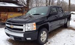 2008 Chevy Silverado 2500 Series Crew Cab (4 doors) short box. 4WD. Color (black), very tight - good condition. 162,000 road miles. New tires. Price is $12,900 (Blue Book Price = $15,200.)