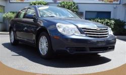(631) 238-3287 ext.140
Look at this 2008 Chrysler Sebring Touring. This Sebring comes equipped with these options: Speed control, Analog clock, Sentry Key theft deterrent system, 12V auxiliary pwr outlet, Front height adjustable shoulder belts, Pwr