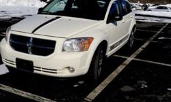 Very clean 2008 Dodge Caliber R/T All Wheel Drive,very good on snow,4 doors,hatchback,tiptronic automatic transmission,car has 2 owners only with 138k miles,well maintained.White color exterior,body very clean,no rust,no dents,A very hot designed interior