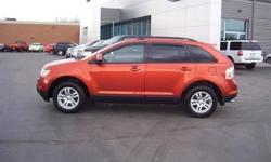 Low Mileage Ford Edge SEL in Blazing Copper Metallic! Power Windows and Locks, Alloy Rims, CD Player, Cruise and Tilt and More!
Our Location is: Shepard Bros Inc - 20 Eastern Blvd, Canandaigua, NY, 14424
Disclaimer: All vehicles subject to prior sale. We
