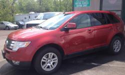 2008 EDGE AWD 1 OWNER VERY CLEAN INSIDE AND OUT GOOD CARFAX P.WINDOWS,P.SEAT,ALUMINUM WHEELS 4 AIR BAGS 6 CYLINDER SUV. 315-342-3555