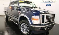 ***CLEAN CAR FAX***, ***DEALER MAINTAINED***, ***DIESEL***, ***DVD ENTERTAINMENT***, ***LARIAT***, and ***NAVIGATION***. There isn't a more option-packed 2008 Ford F-250SD than this fully-loaded creampuff. Climb into this dealer maintained F-250SD for a
