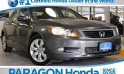 3.5L V6 SOHC i-VTEC 24V. Join us at Paragon Honda! Here it is! Only one owner!**NO BAIT AND SWITCH FEES! brbrDo you want it all, especially terrific fuel economy? Well, with this wonderful 2008 Honda Accord, you are going to get it.. It's the combination