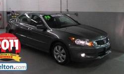 Accord EX-L 3.5L V6 SOHC i-VTEC 24V,**$18600KBB** LEATHER, MOONROOF, and ONE OWNER. Get Hooked On Hoselton Auto Mall! What a sweetheart! THIS PLATINUM LINE VEHICLE INCLUDES * 6 MONTH/6,000 MILE WARRANTY WITH $0 DEDUCTIBLE,*OVER 110 POINT QUALITY CHECKLIST