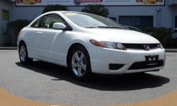 (631) 238-3287 ext.136
Come see this 2008 Honda Civic Cpe EX-L. This Civic Cpe has the following options: 60/40 fold-down rear seatback, Driver footrest, Tilt & telescoping steering column, Security system, Dual-stage, dual-threshold front airbags, Dual