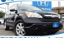 Honda Certified and AWD. One-owner! Are you READY for a Honda?! Only one owner, mint with no accidents!**NO BAIT AND SWITCH FEES! Don't pay too much for the terrific SUV you want...Come on down and take a look at this gorgeous-looking 2008 Honda CR-V.