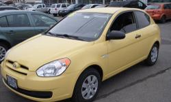 All the right ingredients! Come to the experts! If you want an amazing deal on an amazing car that will not break your pocket book, then take a look at this gas-saving 2008 Hyundai Accent. Consumer Guide Subcompact Car Best Buy. This Accent has a great