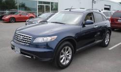 AWD. Roomy! Plenty of space! When was the last time you smiled as you turned the ignition key? Feel it again with this great 2008 Infiniti FX35. This FX35 has plenty of passenger space and a hatch area with cargo room galore. It scored the top rating in