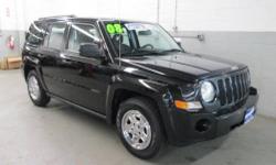 Patriot Sport, 2.0L 4-Cylinder DOHC 16V Dual VVT, CVT, Brilliant Black Crystal Pearl, ABS brakes, Electronic Stability Control, NEW TIRES and Traction control. CLEAN VEHICLE HISTORY....NO ACCIDENTS! THIS PLATINUM LINE VEHICLE INCLUDES * 6 MONTH/6,000 MILE