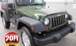 Traction Control, Stability Control, Four Wheel Drive, Tires - Front On/Off Road, Tires - Rear On/Off Road, Conventional Spare Tire, Steel Wheels, Power Steering, ABS, 4-Wheel Disc Brakes, Convertible Soft Top, Intermittent Wipers, Variable Speed