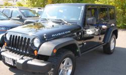 4WD. Classy Black! All the right ingredients! If you want an amazing deal on an amazing SUV that will keep you smiling all day, then take a look at this fun 2008 Jeep Wrangler. Don't get stuck in the mudholes of life. 4WD power delivery means you get