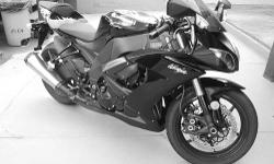 Just like new only 2,091 miles. Clear title vin# Jkazce108a012459. Model is ZX-10R color is Black. Warranty good till 4/2014. Asking 6,500 negotiable. Call Brian 718 458-1251.