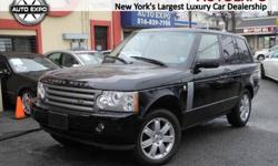 36 MONTHS/ 36000 MILE FREE MAINTENANCE WITH ALL CARS. NAVIGATION PARKING DISTANCE CONTROL HEATED LEATHER SEATS SUNROOF AND SO MUCH MORE. Talk about reliability! Let me tell you a little bit about this stunning-looking and luxurious 2008 Land Rover Range