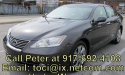 Call 917.692.4108 if interested. 2008 Lexus ES350 Pebble Beach Edition 4 door luxury sedan in like new condition. The car is still under Lexus factory warranty until 01/2015 or 70K miles for Powertrain. Late 2008 production vehicle with in service date in