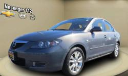 Designed with a spacious interior, this 2008 Mazda MAZDA3 is filled with smart features to make your everyday ride more comfortable and convenient. This MAZDA3 has 82,386 miles, and it has plenty more to go with you behind the wheel. Ready to hop into a