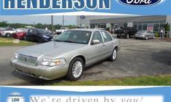 To learn more about the vehicle, please follow this link:
http://used-auto-4-sale.com/108308809.html
LEATHER INTERIOR and EXCELLENT CONDITION!!!. Grand Marquis LS and 4.6L V8 OHC FFV. Must see! Runs like new!Set down the mouse because this 2008 Mercury