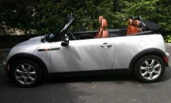 2008 Mini Cooper in Immaculate condition- mini convertible, fully loaded with leather seats, premium package, and blue tooth radio. First owner; no accidents