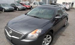 2008 Nissan ALTIMA SL Leather moonroof $8200
4 Door, Automatic, Factory Alarm, Dual Air-Bags, AM/FM/Cass and CD , Front and Rear Heat And A/C, Digital Climate Control, Keyless Entry, Steering Wheel, Radio and Climate Control On Steering Wheel, Tilt,