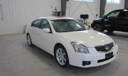2008 Nissan Maxima ? 4dr Sdn CVT 3.5 SE ? $14,410 (Tax & Tags Are Extra)
Specifications:
Stock Number: W084823S ? VIN: 1N4BA41E68C839044
Classification: 4 Dr Sedan ? Mileage: 59958
Engine: 3.5L / 6 Cylinders ? Transmission: Automatic
Massena - Fort Drum -