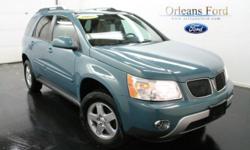 ***ALL WHEEL DRIVE***, ***CLEAN CARFAX***, ***WE FINANCE***, ***LOW PRICE***, ***EXTRA CLEAN***, and ***TRADE HERE***. Come to the experts! Orleans Ford Mercury Inc is very proud to offer this fantastic 2008 Pontiac Torrent in fantastic condition. Enjoy