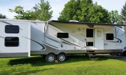 08 Sand piper Bunkhouse 351BHT 40 foot camper with 3 slides. Sleeps 12. Queen bedroom in front, couch & table come down to a bed and A huge bunk house with 2 slides w/ double beds on bottom and twins on top, Electric awning. everything works and NO leaks.