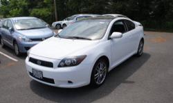 Perfect car for today's economy! Fuel Efficient! You won't find a nicer 2008 Scion tC than this one-owner creampuff. This terrific tC is the car with everything you'd expect from Scion, and THEN some. Consumer Guide Sporty/Performance Car Best Buy.